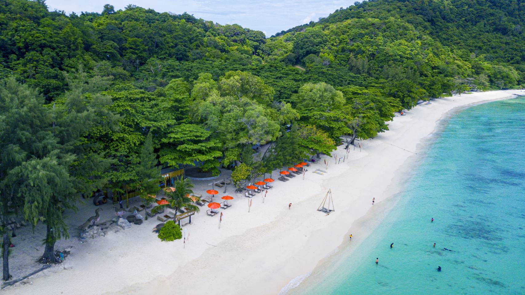 Kahung Beach (Coral Island) + Promthep Cape Sunset Tour by Sailing Yacht