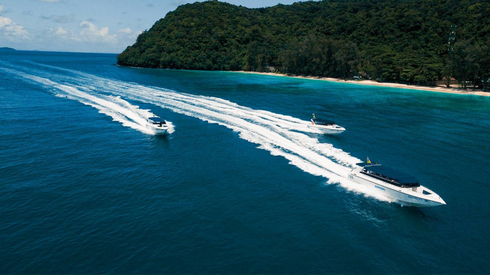 Half Day Trip Coral Island by Speedboat