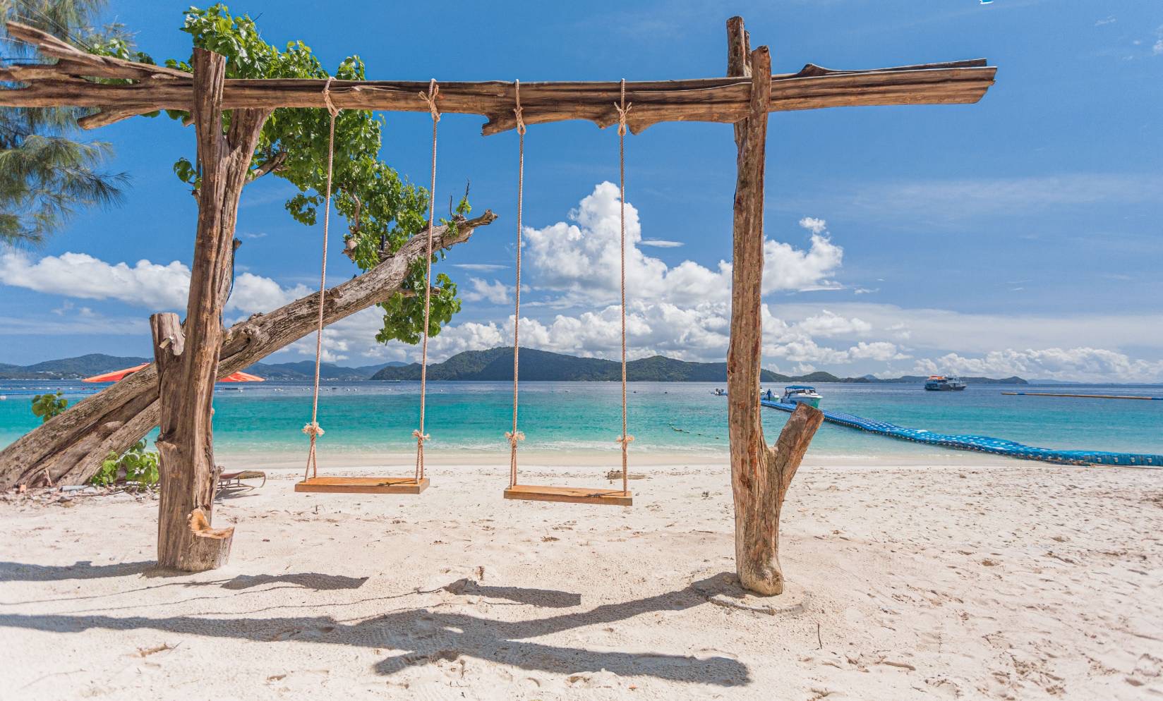 Kahung Beach (Coral Island) + Raya Island By Speedboat