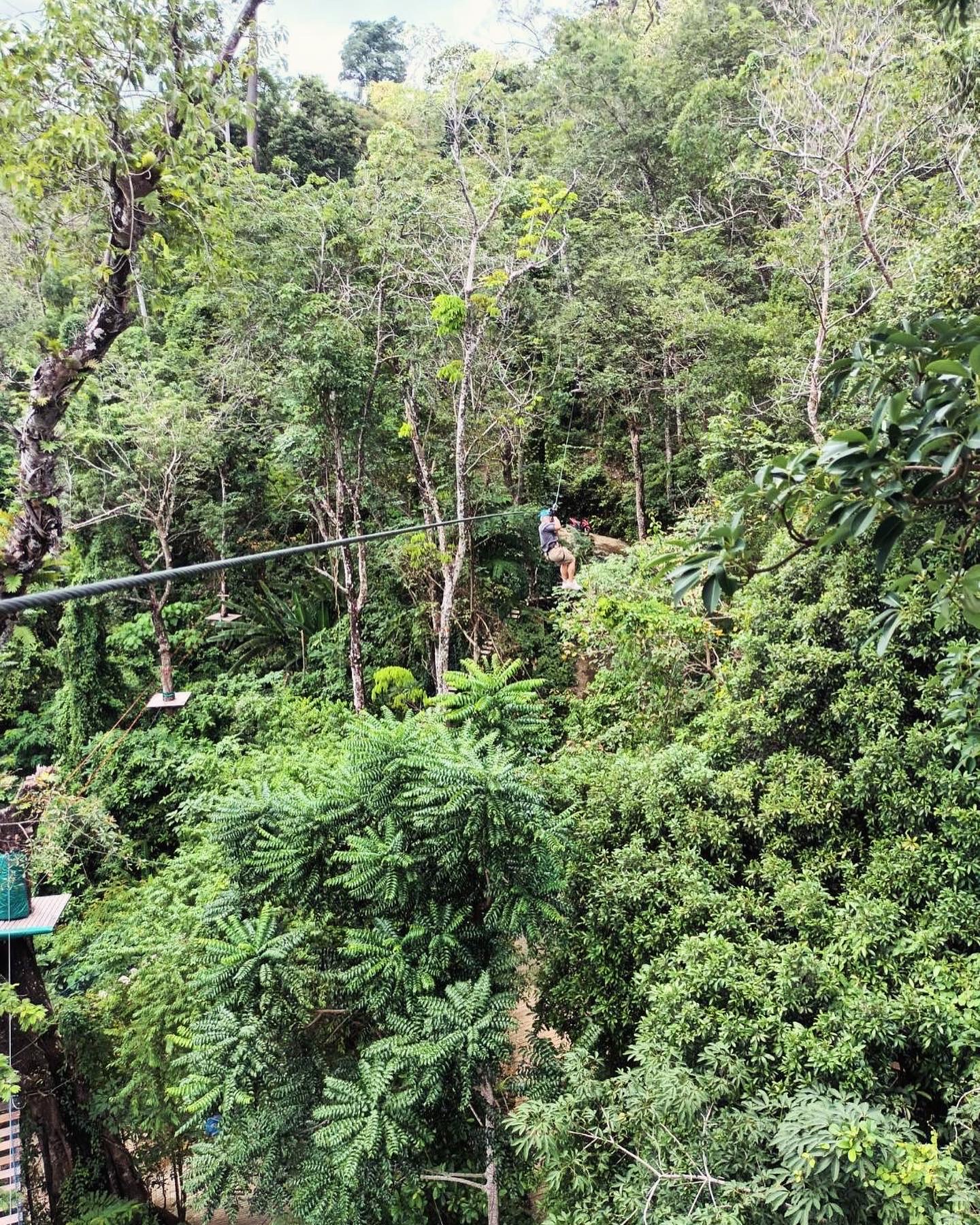 Jungle ATV Ride 1 hr + Jungle Zipline 15 Platforms Tour (BEST FUN TOUR)