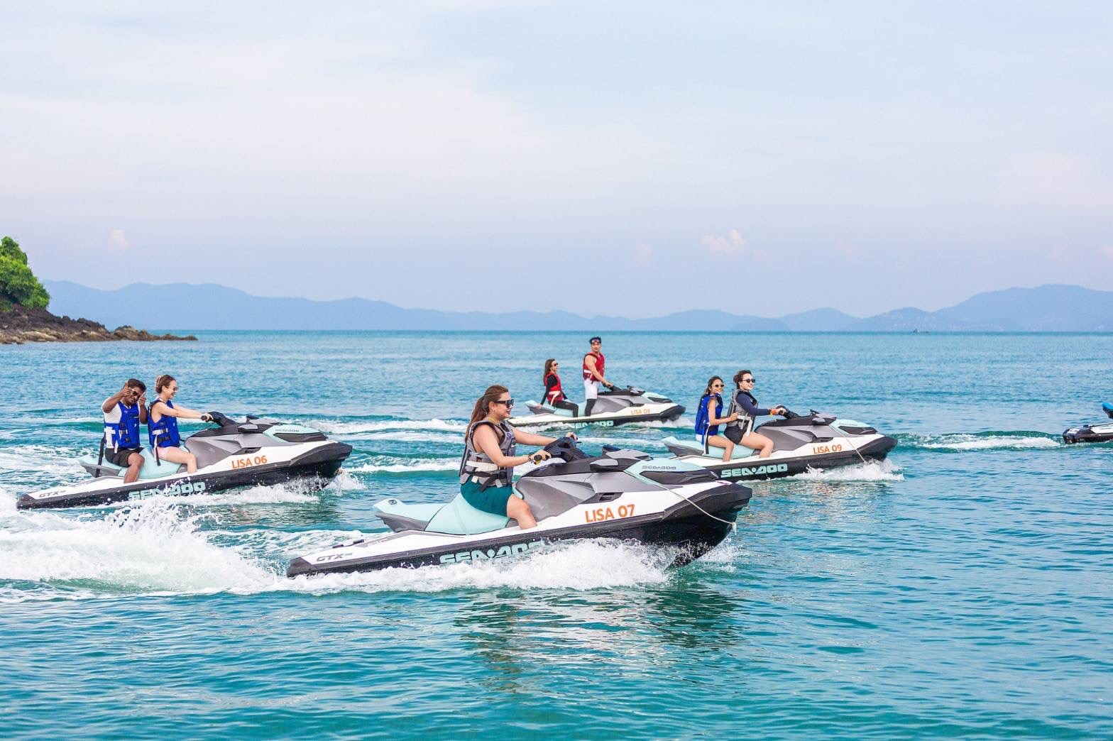 Premium New Jetski Tour 6 Islands 4 Hours Tour